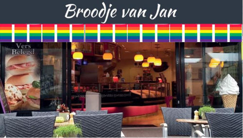 Assortiment verse broodjes en beleg